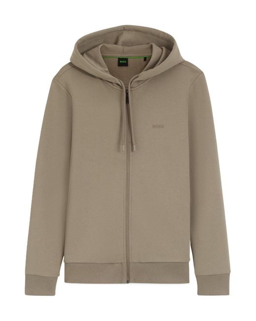 Boss Multicolor Zip-Up Hoodie for men