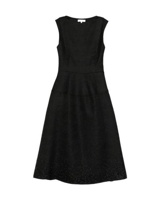 Stine Goya Black Bead-Embellished Sleeveless Dress