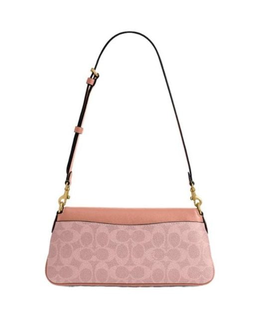 COACH Pink Jet 25 Flap Shoulder Bag