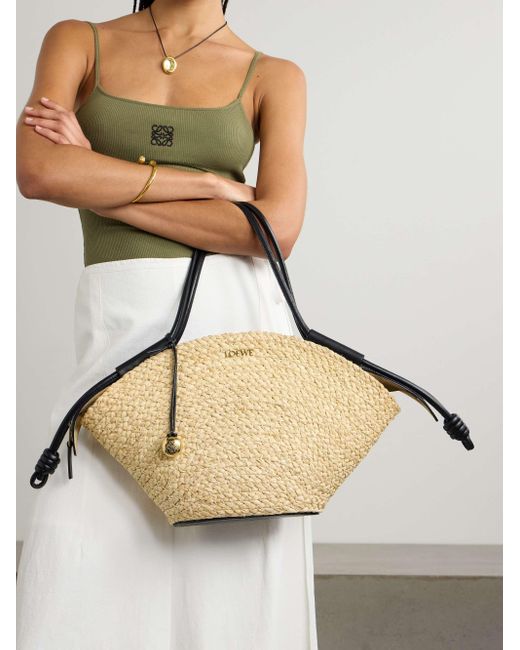 Loewe Natural Small Paseo Top Handle Bag