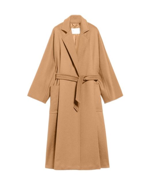 Max Mara Natural Elegant Camel Outerwear For The Modern