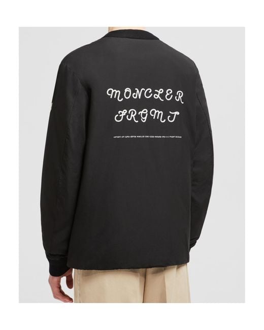 Moncler Black X Frgmt Anise Short Down Jacket for men