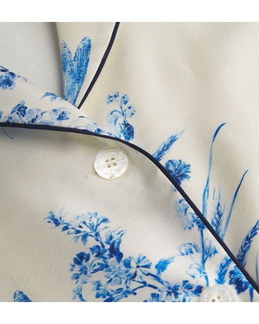 Dior Blue Long-Sleeved Shirt