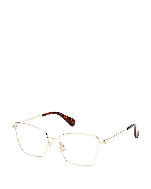 Max Mara Natural Cat-Eye Frame Glasses