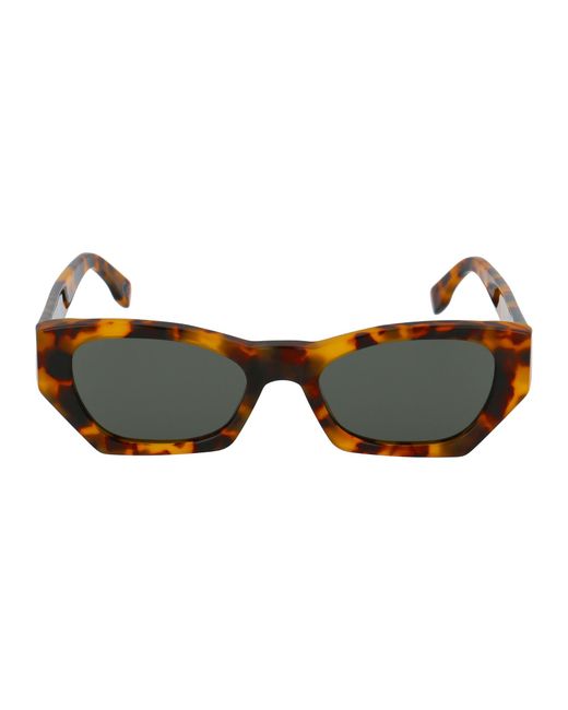 Retrosuperfuture Brown Logo Sunglasses for men