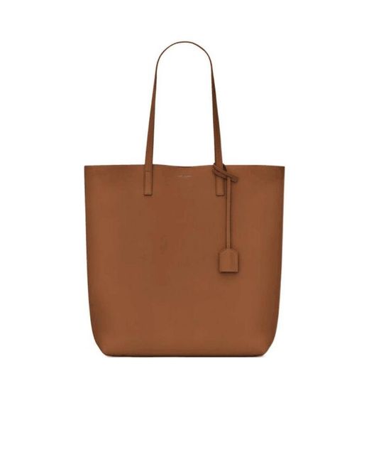 Saint Laurent Brown Shopping Bag N/S