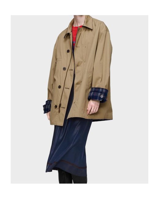 Maison Margiela Natural Reversible Caban Jacket