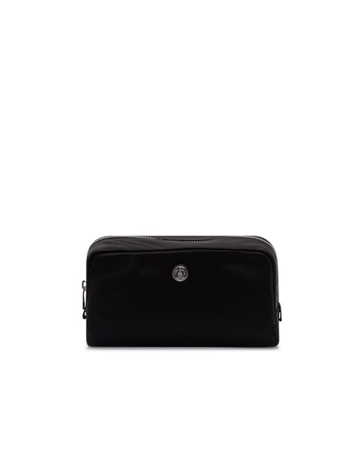 Tory Burch Black Medium Twist Cosmetic Case