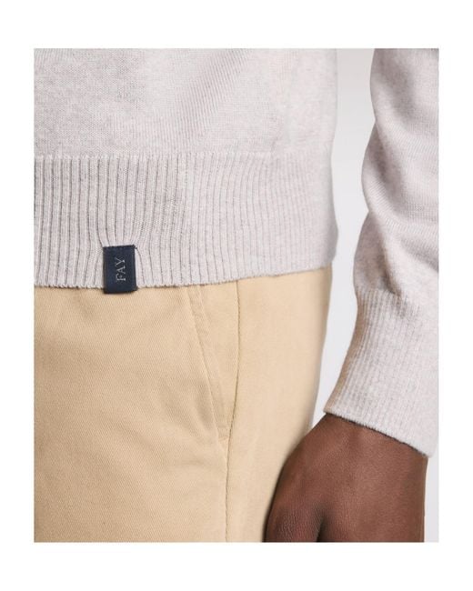 Fay Gray Turtleneck Knitwear for men