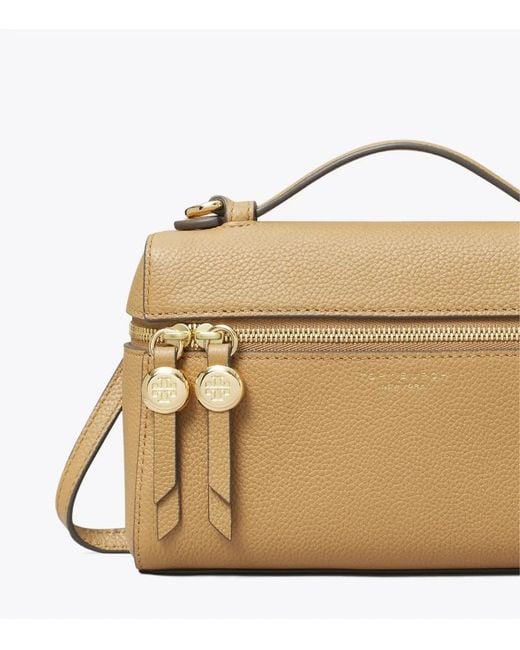 Tory Burch Metallic Romy Slim Top Handle Bag