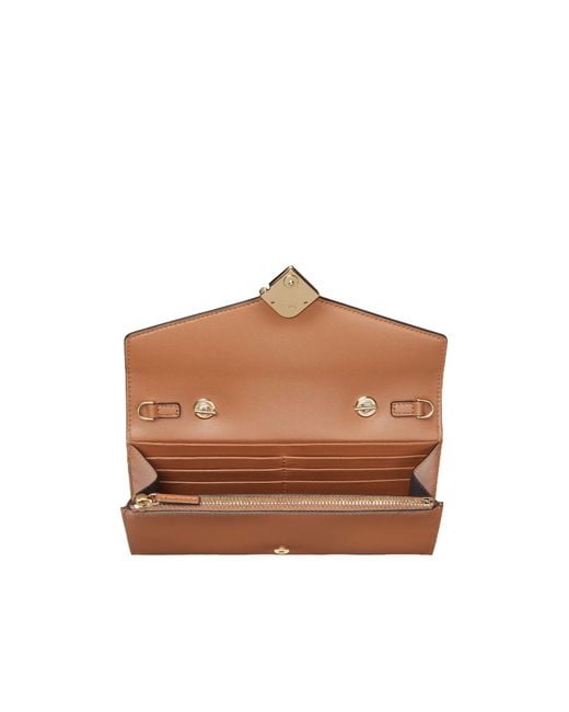 Fendi Multicolor Ff-Logo Chain-Strap Leather Mini Bag
