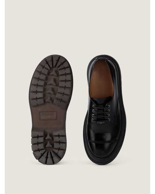 Givenchy Black Cargo Derbies for men