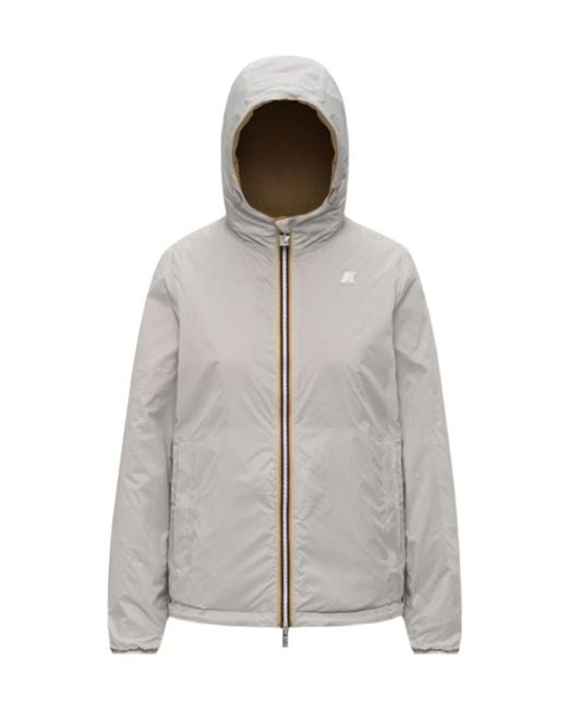 K-Way Gray Jake Cotton Reversible for men