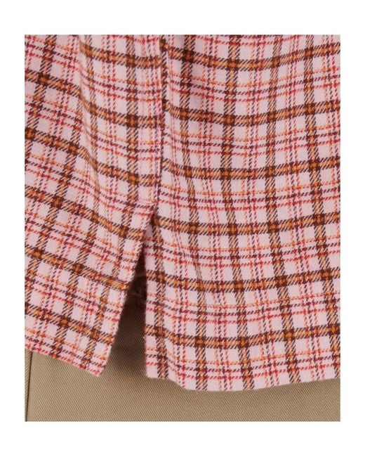 sunflower Red Camicia A Quadri for men