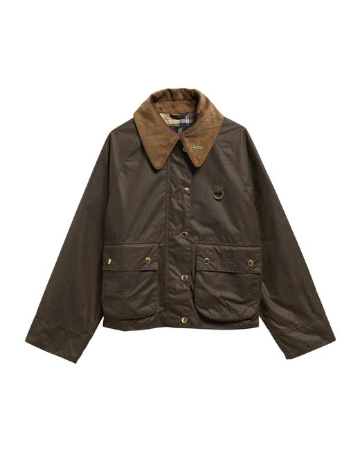 Barbour Brown Loosefit Rain Jacket