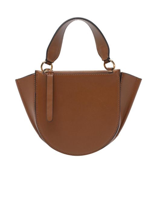 Wandler Brown Top-Handle Shoulder Bag