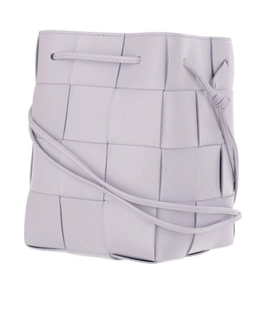Bottega Veneta Purple Small Cassette Shoulder Bag
