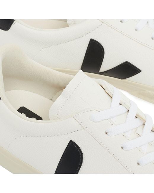 Veja White Logo Skate Shoes for men