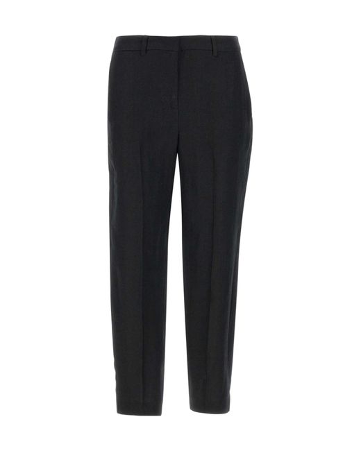 Marella Black Belt Loops Slacks