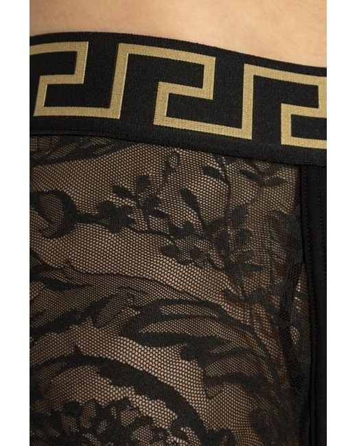 Versace Black Lace Boxers for men
