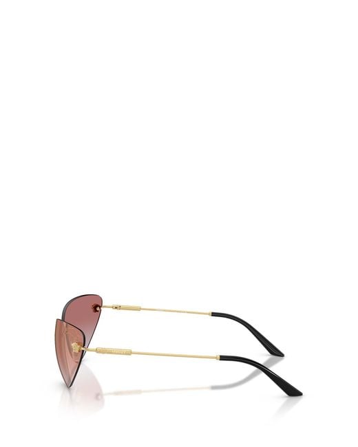 Versace Pink Eyewear Cat-Eye Frame Sunglasses