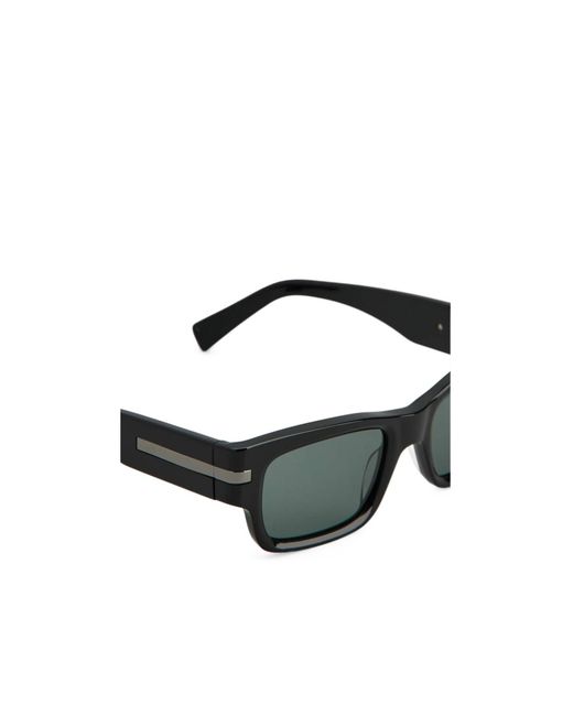 Tod's Green Rectangular Sunglasses for men