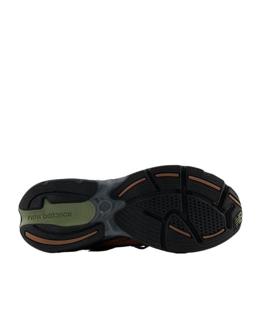 New Balance Brown 2010 Lace-Up Sneakers for men