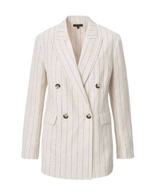 Rag & Bone White Emile Striped Blazer