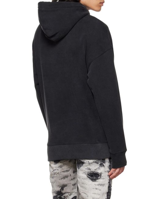 Givenchy Blue Logo Print Drawstring Hoodie for men