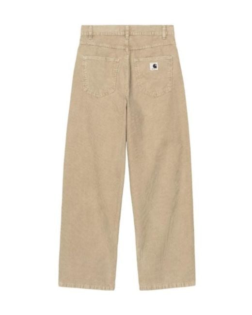 Carhartt Natural Brandon Velvet Loose Pants