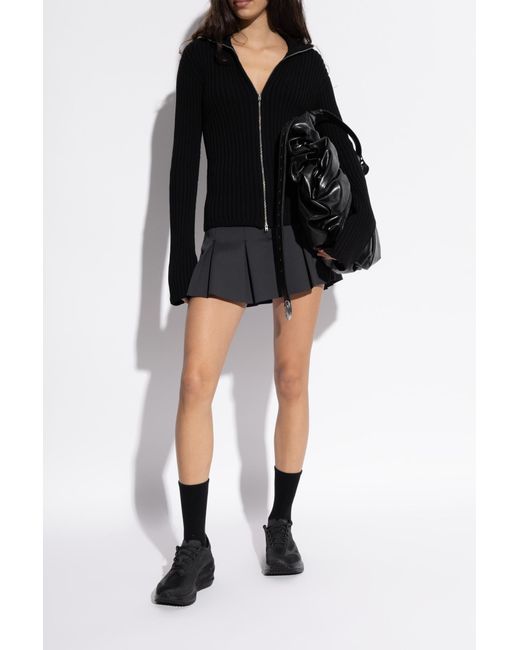 Comme des Garçons Black Round-Toe Sneakers