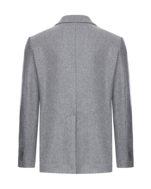 Tagliatore Gray Double-Breasted Tailored Suit Set for men