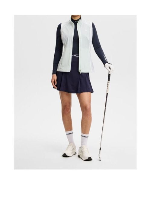 J.Lindeberg Blue Harlow Skirt