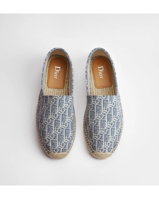Dior Gray Siroco Espadrille for men