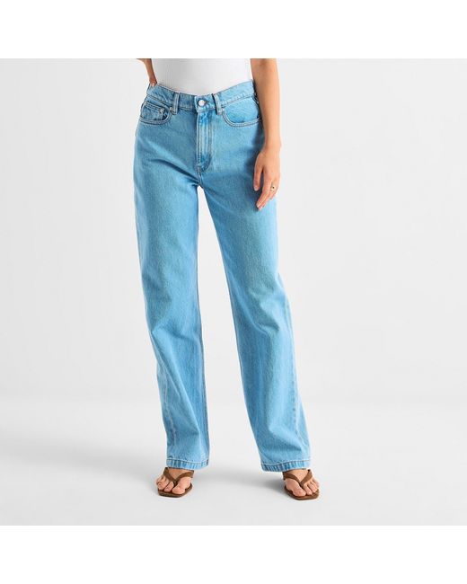 Joseph Blue Belt-Loop Jeans