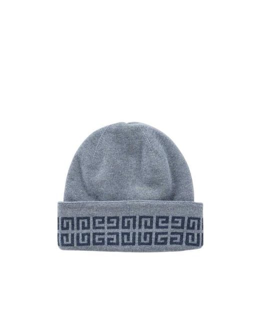 Givenchy Blue Logo Hat for men