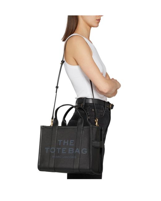 Marc Jacobs Black Embossed Shoulder Bag