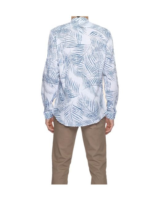 Antony Morato Blue Long-Sleeved Shirt for men