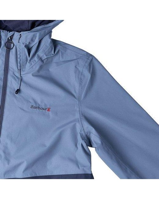 Barbour Blue Long-Sleeved Casual Jacket for men