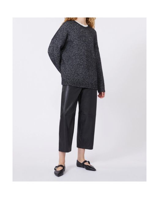 Weekend by Maxmara Black Wkdfuretto Oversized Knitted Jumper