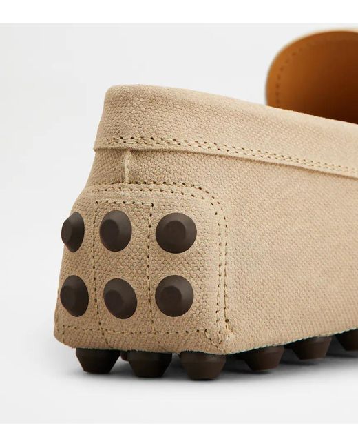 Tod's Natural Logo-Detail Loafers for men