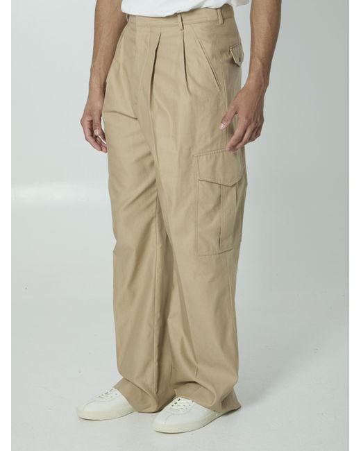 Céline Natural Montauk Cargo Pants for men