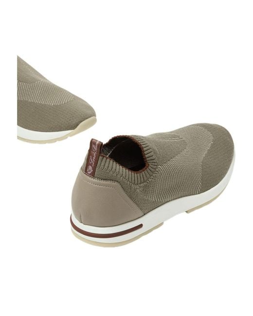Loro Piana Gray 360 Lp Flexy Walk Sneaker for men