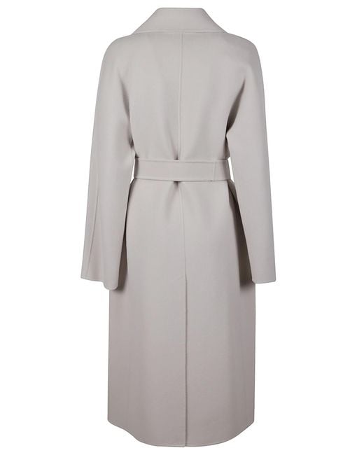 Max Mara Gray 'S Paul Double-Breasted Belted Coat