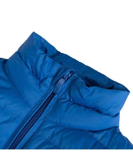 Armani Jeans Blue Logo Details Down Jacket