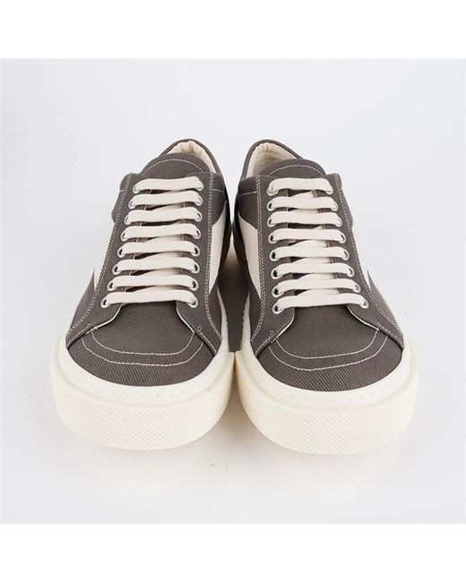 Rick Owens Black Low-Top Sneakers for men