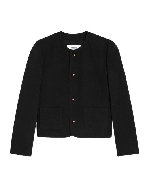 Céline Black Icone Jacket