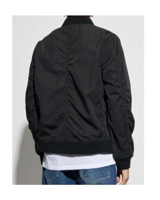 AllSaints Black Classic Bomber Jacket for men