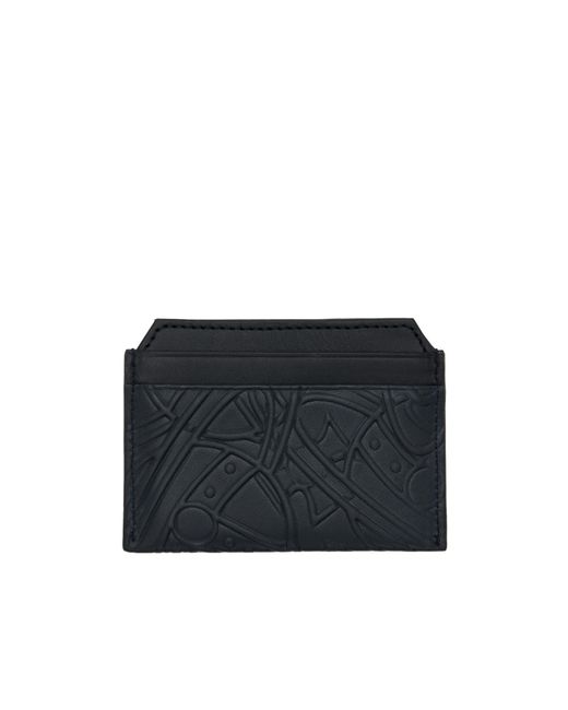 Vivienne Westwood Black Flat Card Holder for men