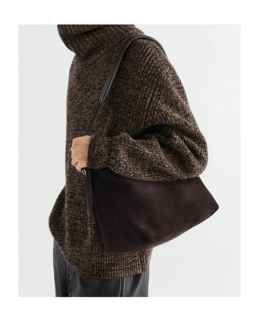 Lemaire Black Small Belted Bag